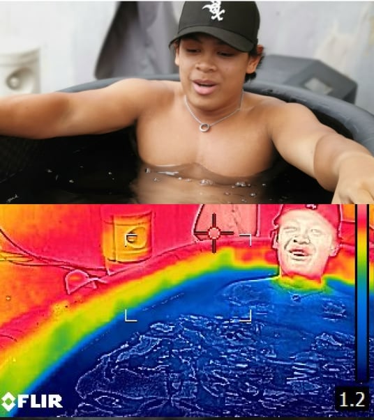 Supertub cold plunge