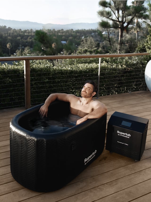 Supertub cold plunge